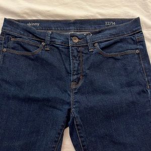 Size 32/14 JCP Dark Skinny Jean